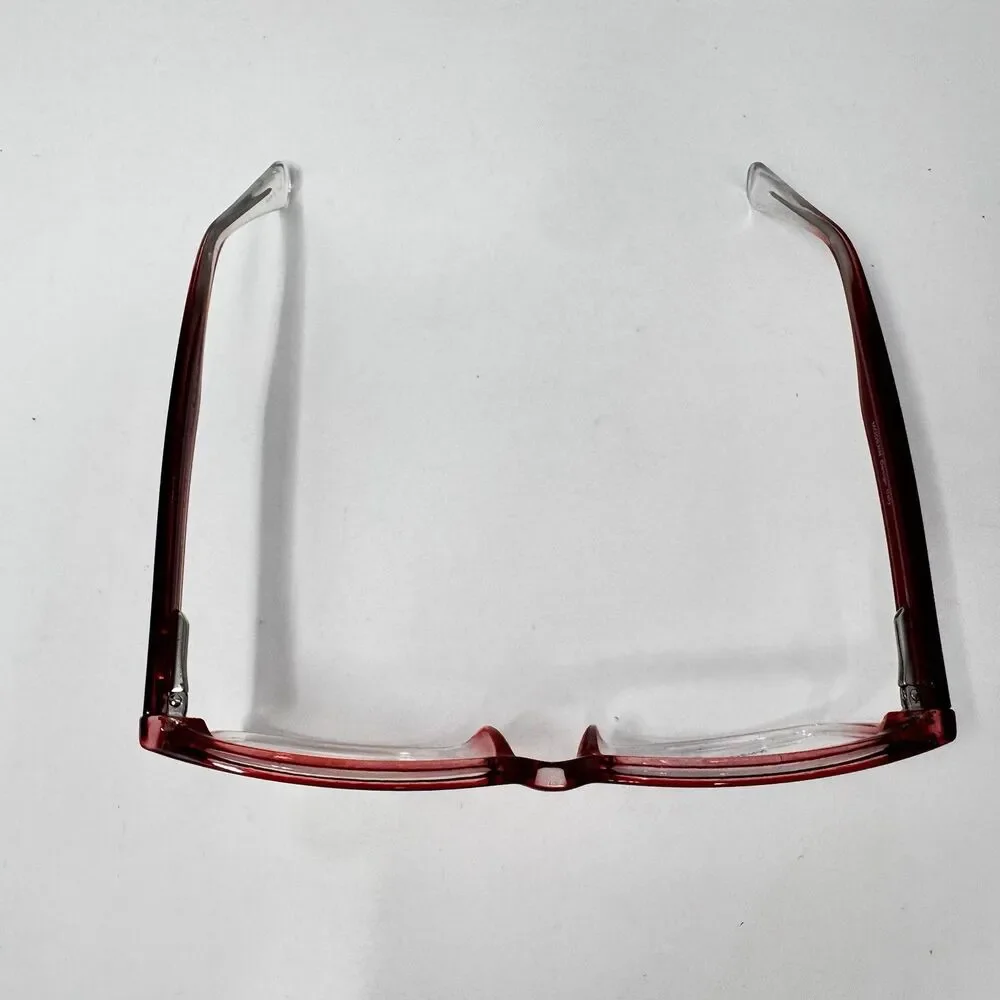 Modern Idea Burgundy Fade Eyeglass Frames 56-19-145 Demo Lenses